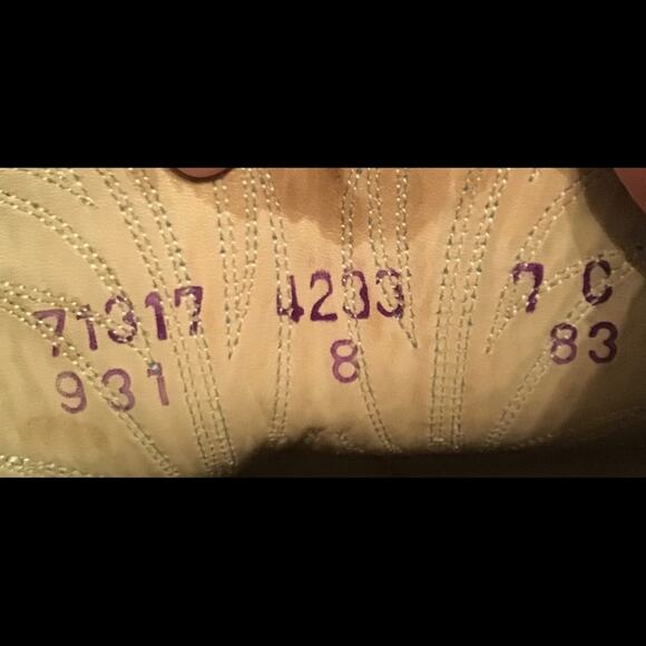 DAN POST EXOTIC SNAKESKIN GRAY TALL SHAFT BOOT 8 - Picture 5 of 8